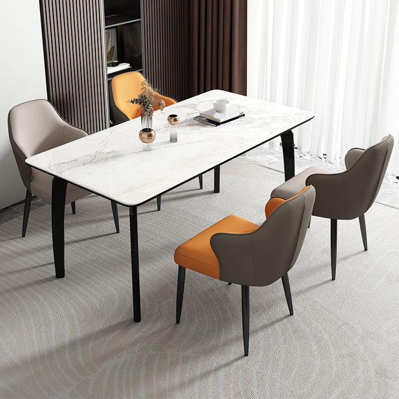 Modern Armrest Backrest Cushion Chair with Metal Legs for Hotel