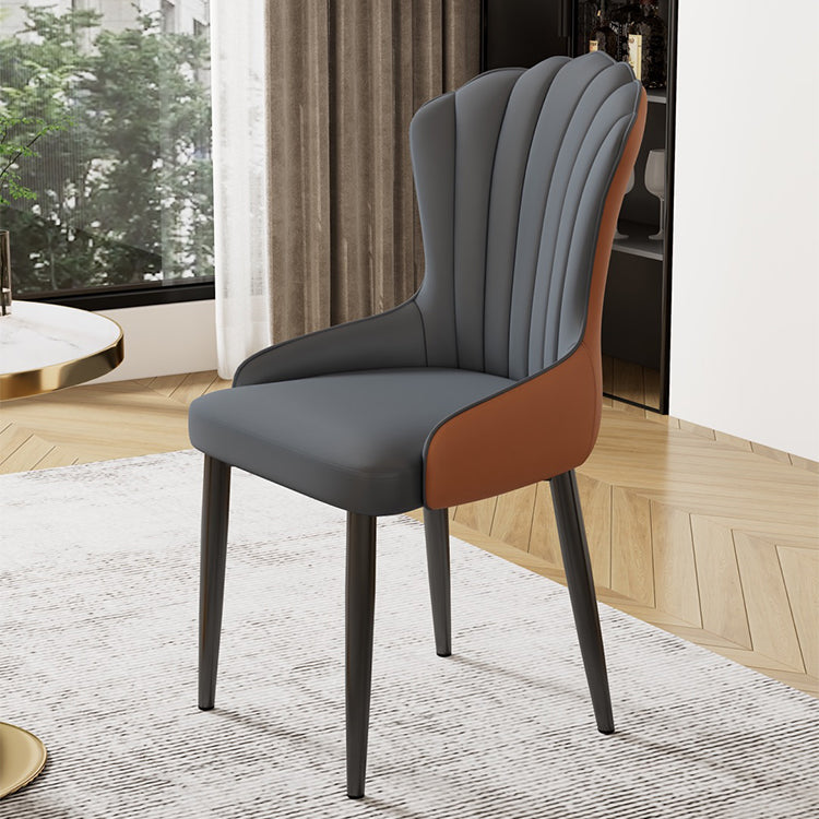 Modern Armrest Backrest Cushion Chair with Metal Legs for Hotel