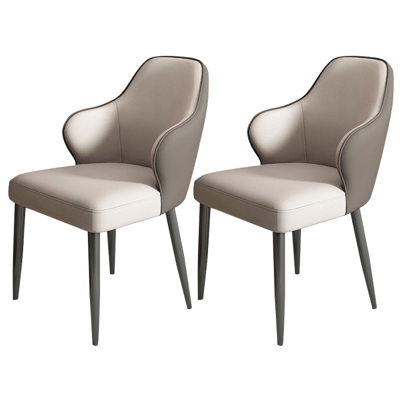 Modern Armrest Backrest Cushion Chair with Metal Legs for Hotel