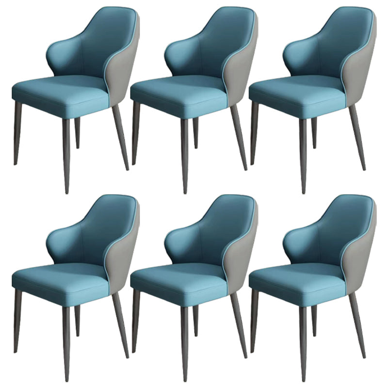 Modern Armrest Backrest Cushion Chair with Metal Legs for Hotel