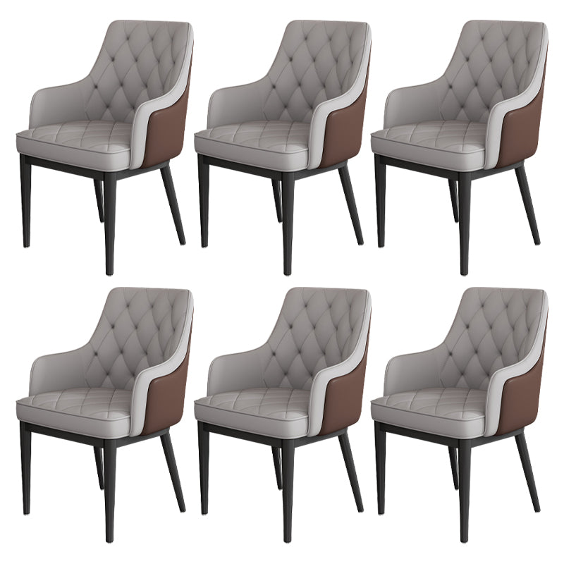 Modern Armrest Backrest Cushion Chair with Metal Legs for Hotel