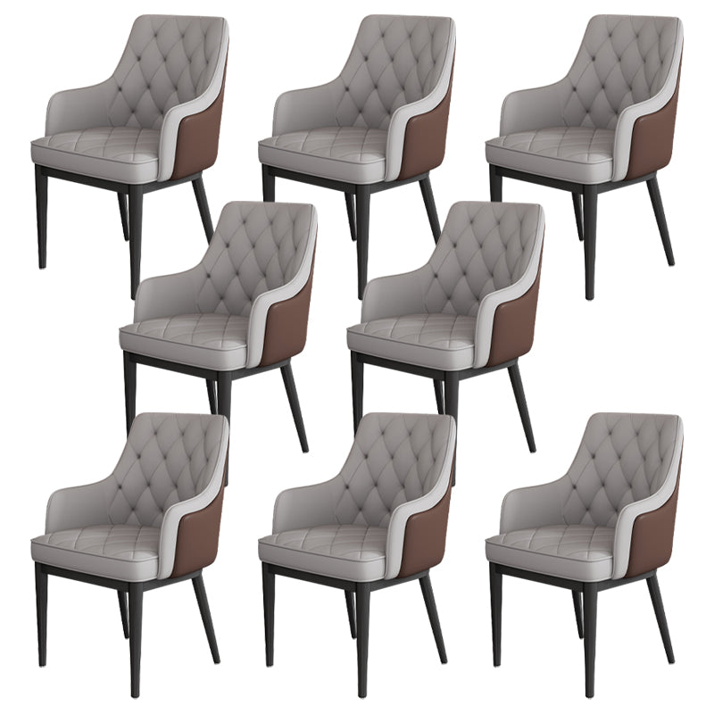 Modern Armrest Backrest Cushion Chair with Metal Legs for Hotel