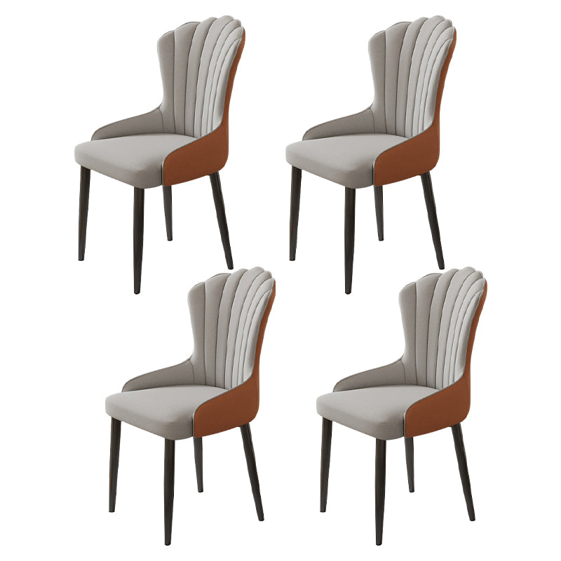Modern Armrest Backrest Cushion Chair with Metal Legs for Hotel