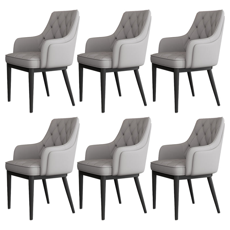 Modern Armrest Backrest Cushion Chair with Metal Legs for Hotel
