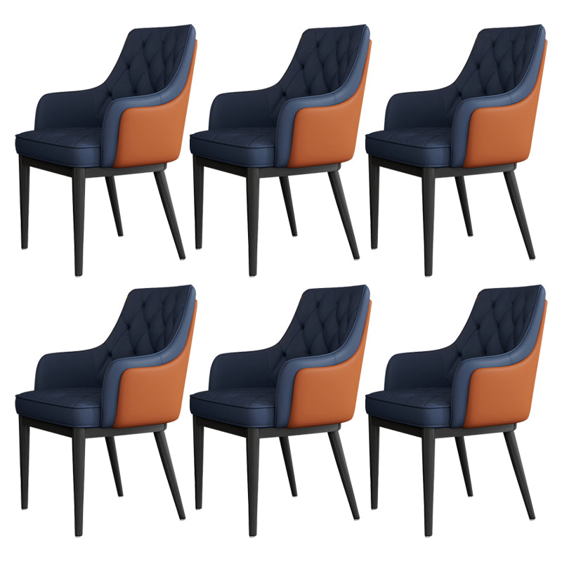Modern Armrest Backrest Cushion Chair with Metal Legs for Hotel