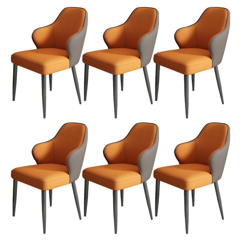 Modern Armrest Backrest Cushion Chair with Metal Legs for Hotel