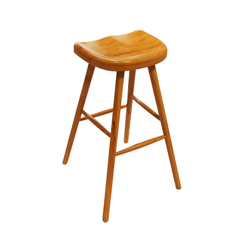 Glam Rectangle Bar Table Set 1/2 Pcs Brown Wood Bar Table Set