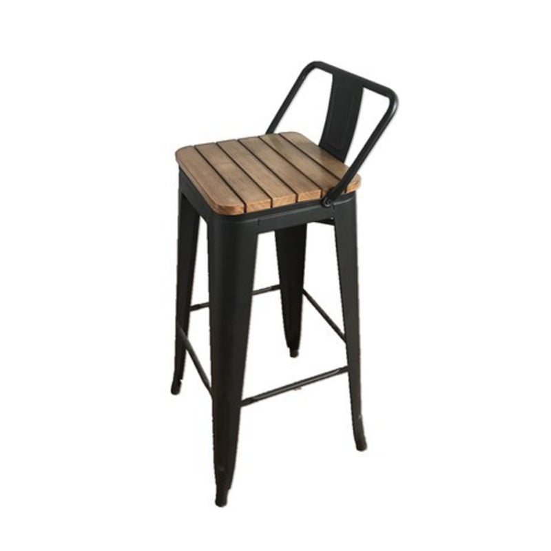 Glam Rectangle Bar Table Set 1/2 Pcs Brown Wood Bar Table Set