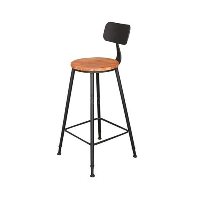 Glam Rectangle Bar Table Set 1/2 Pcs Brown Wood Bar Table Set