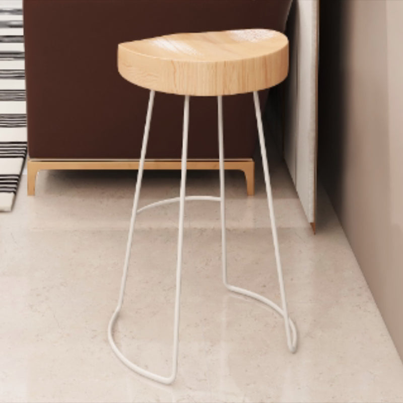 Modern Style Bar Table Set 1/2 Pcs Wooden Top Acrylic Base Bar Table Set