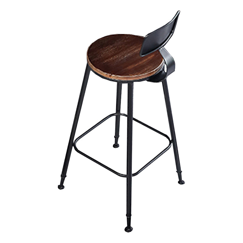 Industrial Solid Wood Pub Dining Set 1/2/5 Pcs Rectangular Pub Set for Home