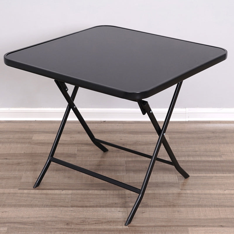 Contemporary Style Dining Set 1/3/4/5 Pcs Glass Top Dining Table Set