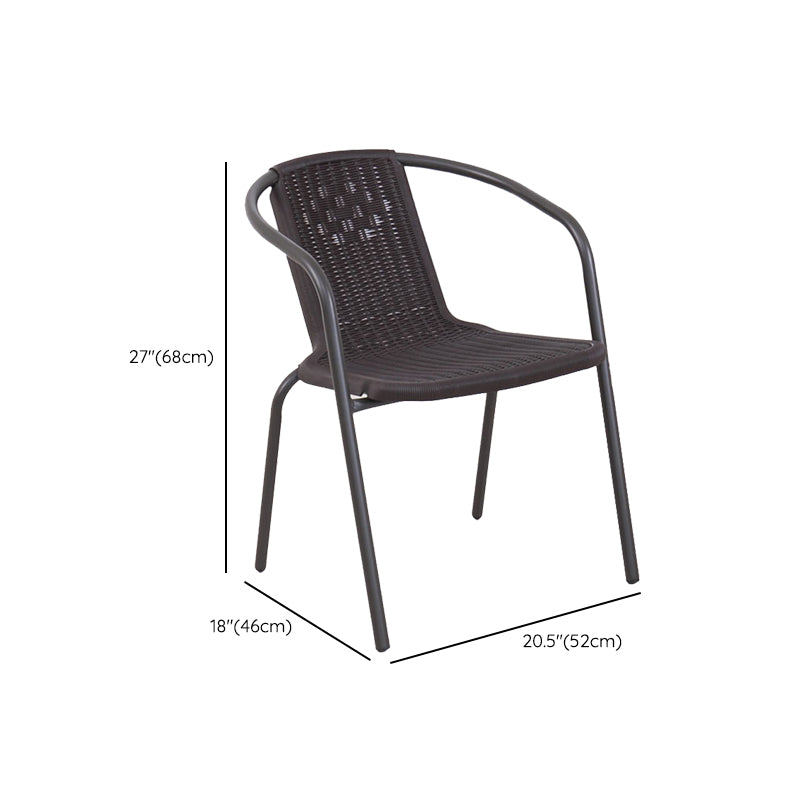 Contemporary Style Dining Set 1/3/4/5 Pcs Glass Top Dining Table Set