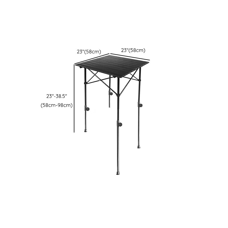 Industrial Outdoor Folding Table Aluminum Removable Camping Table