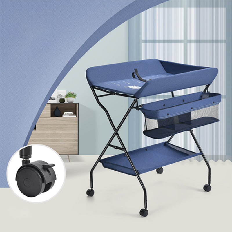 Folding Baby Changing Table Portable Changing Table with Pad