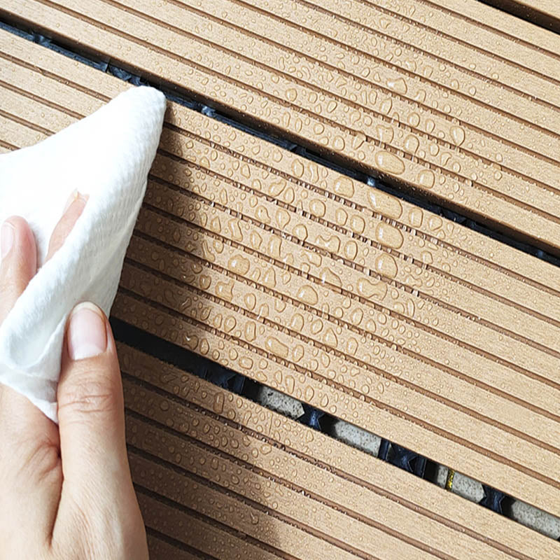 Classical Deck Tile Interlocking Wood Outdoor Flooring Flooring Tile