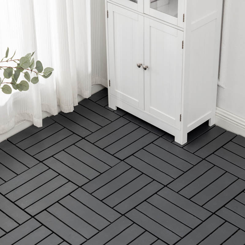Classical Wood Outdoor Flooring Interlocking Patio Flooring Tiles