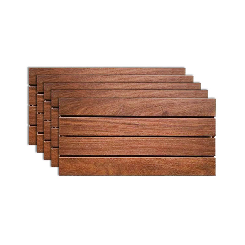 Basic Wood Flooring Tiles Interlocking Outdoor Patio Flooring Tiles