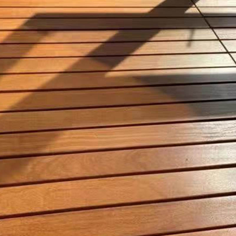 Basic Wood Flooring Tiles Interlocking Outdoor Patio Flooring Tiles