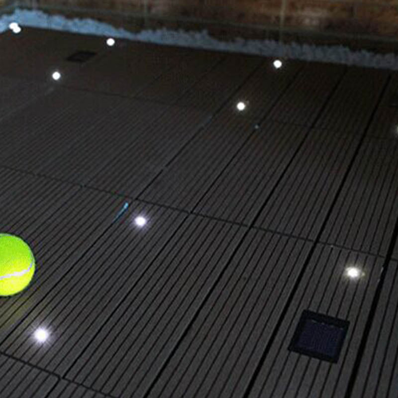 Modern Outdoor Patio Water Resistant Interlocking Composite Floor Tiles