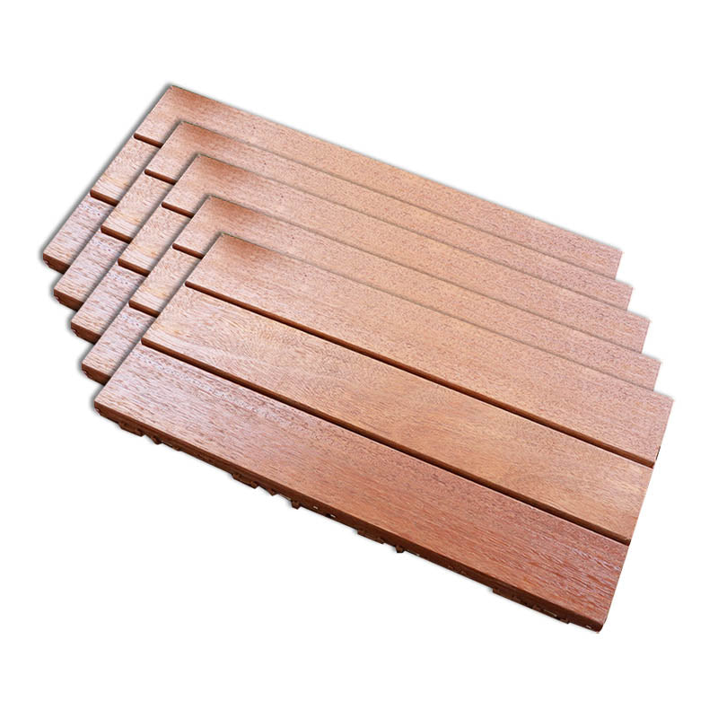 Classic Wood Deck Tiles Interlocking Composite Patio Flooring Tiles