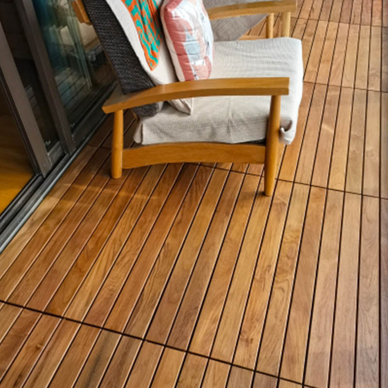 Composite Interlocking Flooring Tiles Outdoor Wood Floor Planks