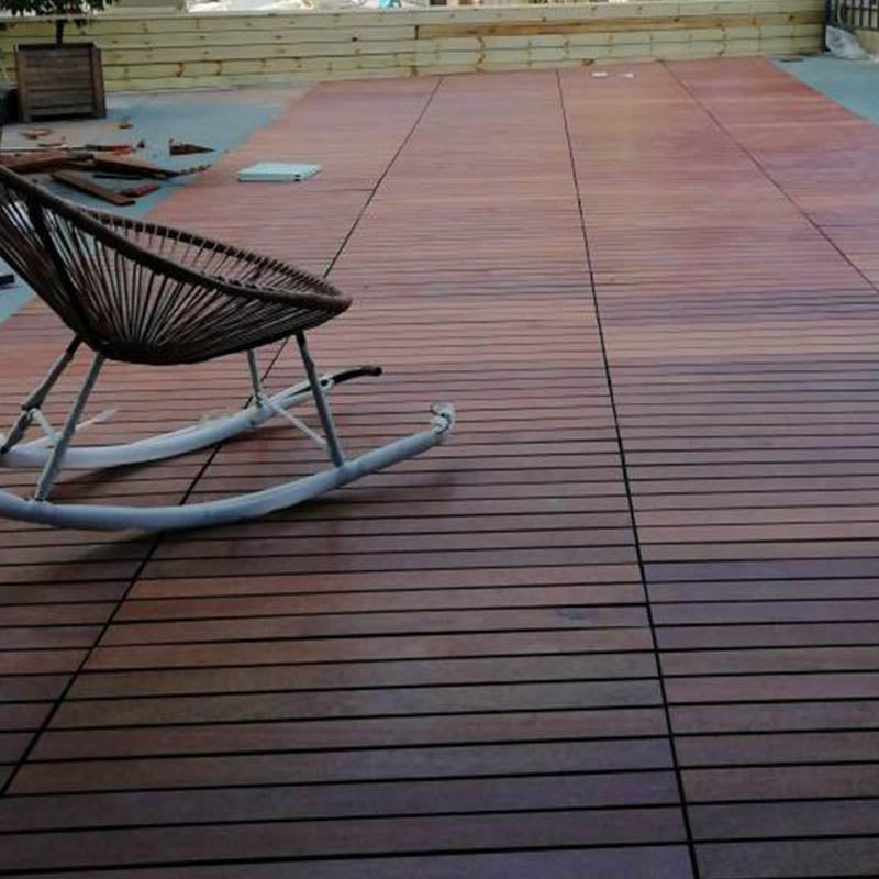 Wood Decking Tiles Waterproof Interlocking Patio Flooring Tiles