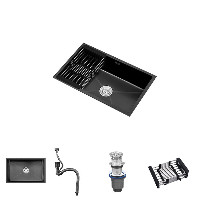 Kitchen Sink Noise-cancelling Design Stainless Steel Drop-In Kitchen Sink