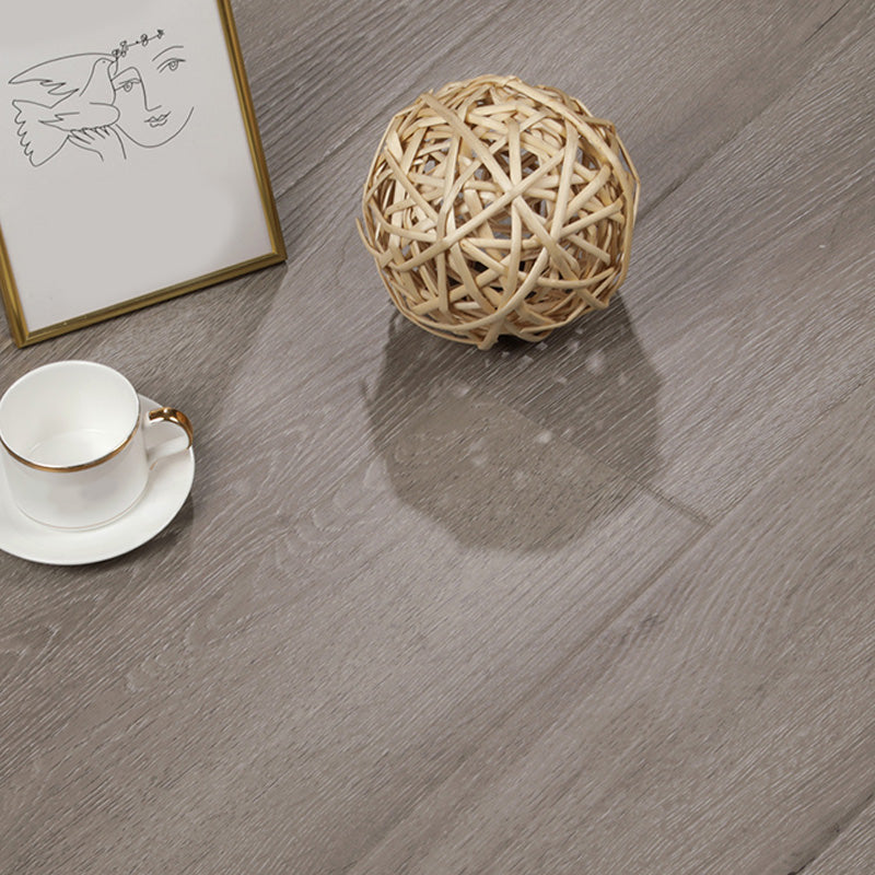 Traditional Floor Bullnose Click-Locking Wire Brushed Side Trim Piece