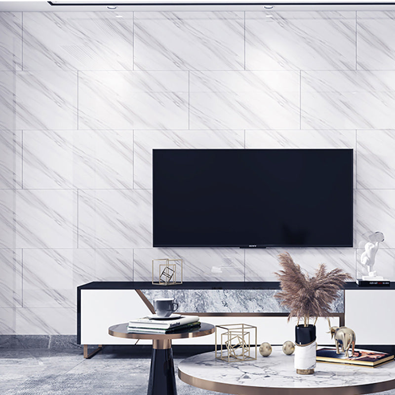 Rectangular  Peel and Stick Tiles Modern Peel and Stick Backsplash 5 Pack