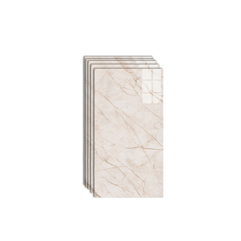 Rectangular  Peel and Stick Tiles Modern Peel and Stick Backsplash 5 Pack