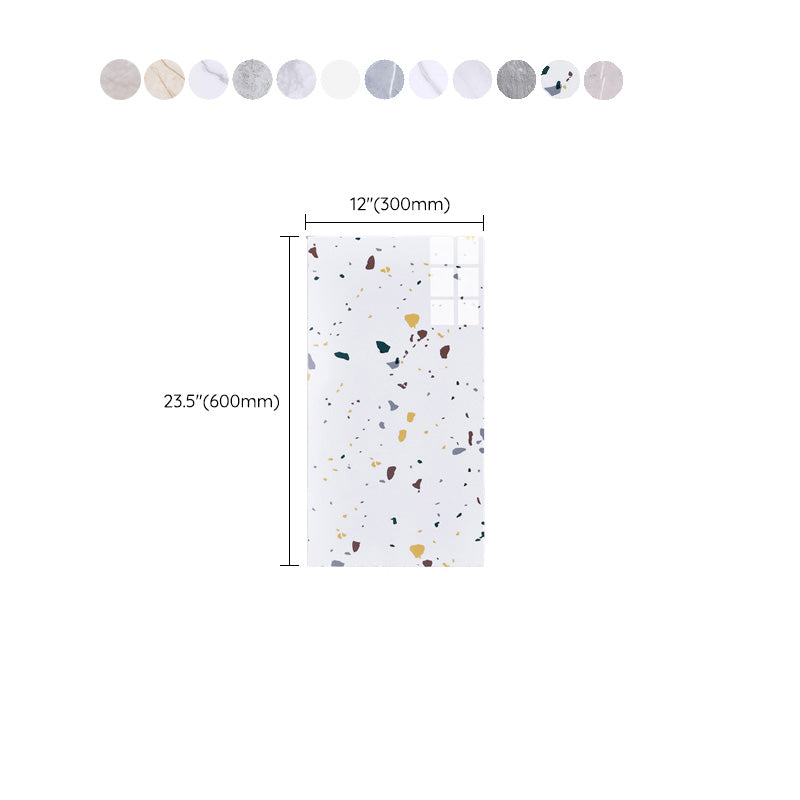 Rectangular  Peel and Stick Tiles Modern Peel and Stick Backsplash 5 Pack