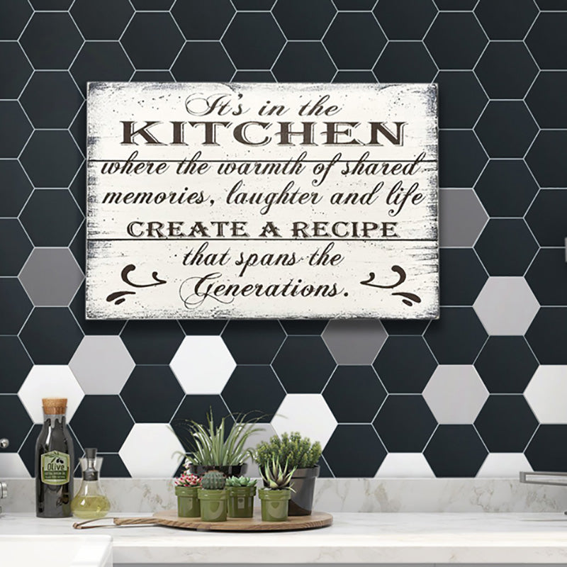 Hexagonal Peel and Stick Tiles Modern Peel and Stick Backsplash 20 Pack for Bathroom