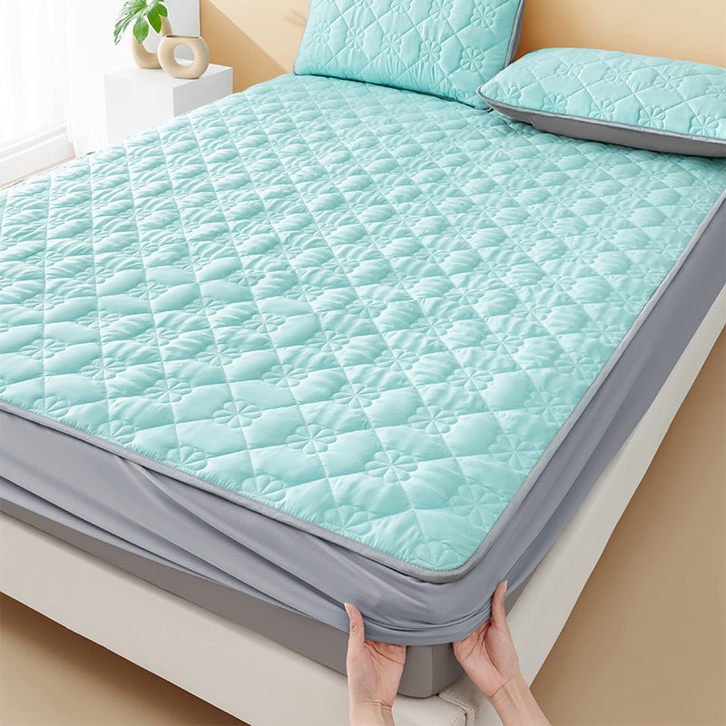 Sheet Sets Cotton Solid Color Wrinkle Resistant Ultra Soft Breathable Bed Sheet Set