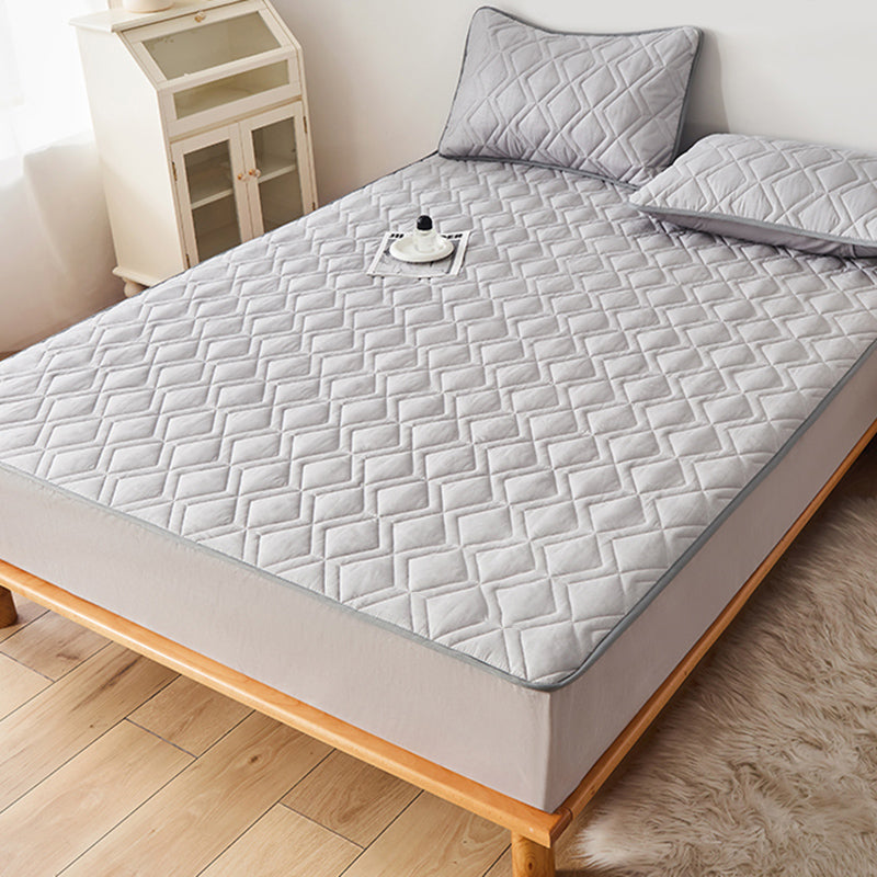 Sheet Sets Cotton Solid Color Ultra Soft Breathable Wrinkle Resistant Bed Sheet Set