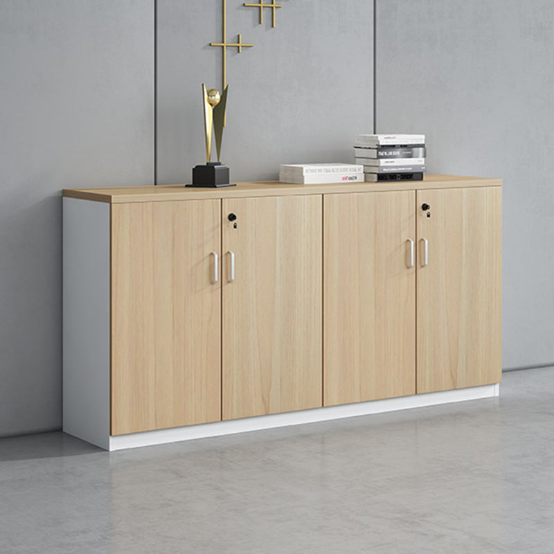 Medieval Modern Filing Cabinet Wooden Frame Storage Lateral File Cabinet