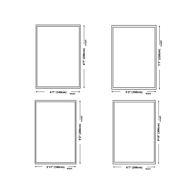 Area Rug Nostalgia Scroll Pattern Adults Polyster Carpet Rectangle Stain Rug Resistant