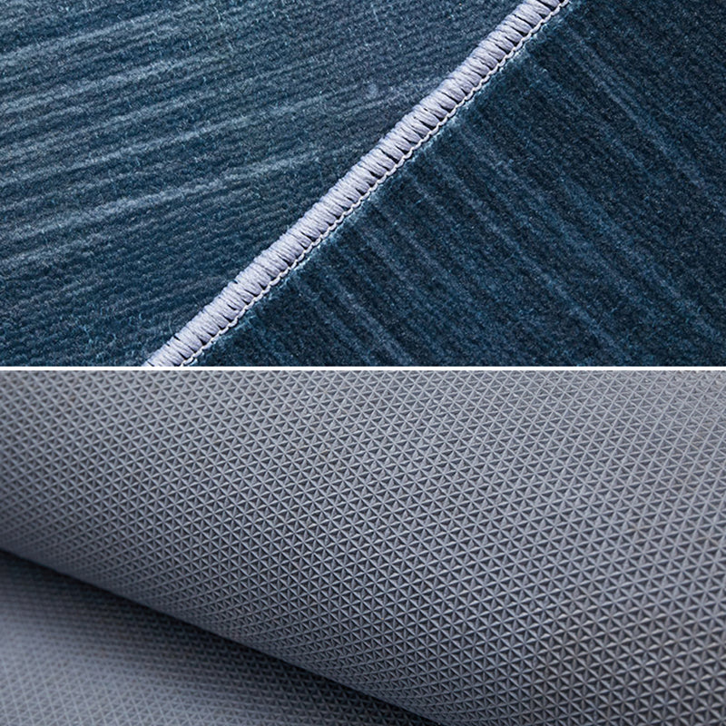 Novelty Colorblock Rug Morandi Color Area Rug Polyester Easy Care Carpet