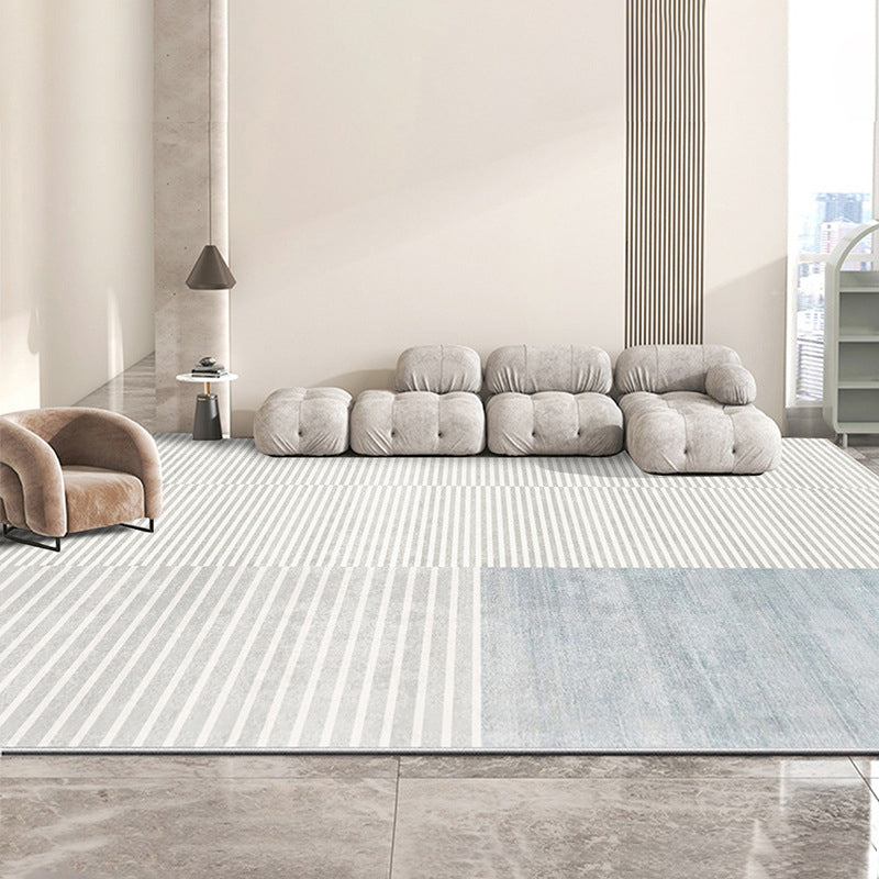 Area Rug Contemporary Indoor Rug Rectangle Stain Resistant Scroll Print Rug