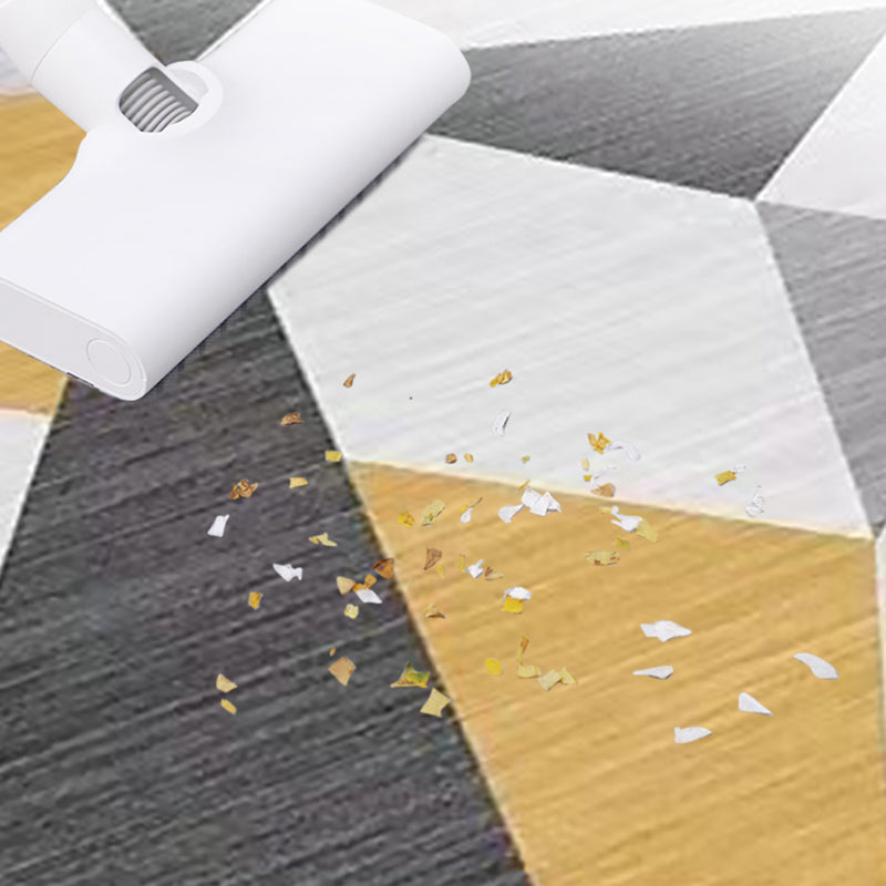 Living Room Plants Rug Printed Rectangle Modern Carpet Non-Slip Backing Indoor Rug