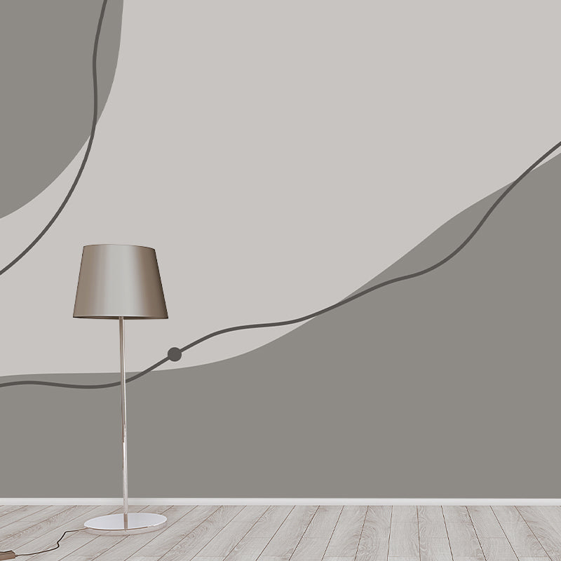 Illustration Environmental Wall Mural Wallpaper Minimalism Living Room Wall Mural