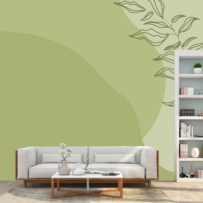 Illustration Environmental Wall Mural Wallpaper Minimalism Living Room Wall Mural