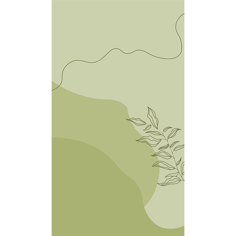 Illustration Environmental Wall Mural Wallpaper Minimalism Living Room Wall Mural