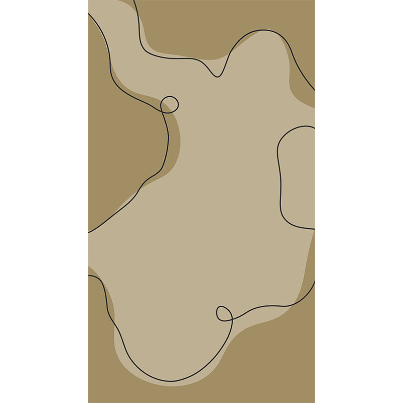Stain Resistant Mural Wallpaper Minimalism Illustration Indoor Wall Mural