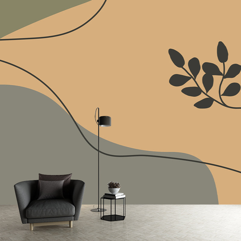 Decorative Illustration Mural Wallpaper Illustration Indoor Wall Mural