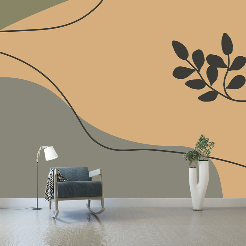 Decorative Illustration Mural Wallpaper Illustration Indoor Wall Mural