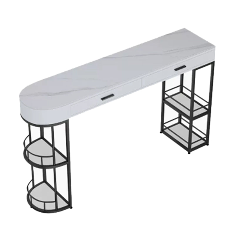 Modern Style Bar Table Set 1/2/3 Pcs Stone Specialty Bar Set for Indoor