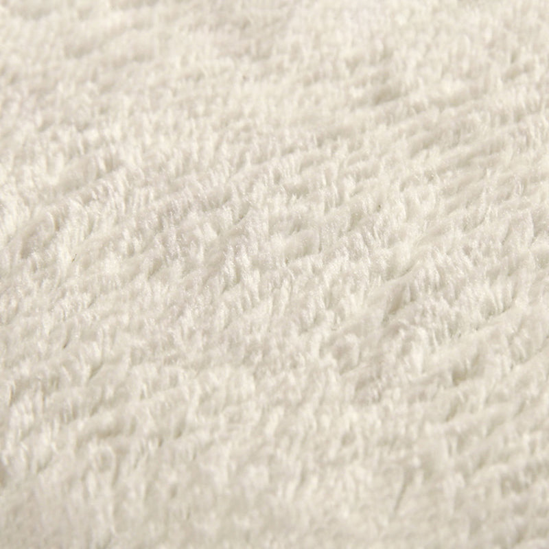 Minimalist Rug Beige Polyester Area Rug Stain Resistant Rug for Home Decor