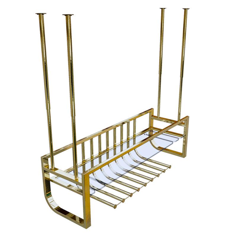 Luxury Hanging Wine Bottle Holder Metal Kitchen Wine Rack Bottle