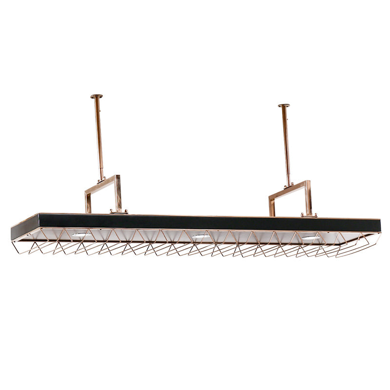 Glam Hanging Wine Rack Kitchen Metal Wine Bottle & Glass Rack